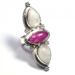 Pink moonstone